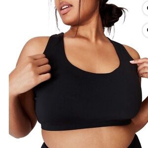 NWT Cotton On Body Women's Strappy Sports Crop Top Sports Bra, size 18
